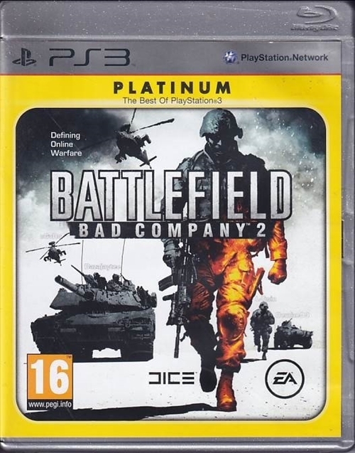 Battlefield Bad Company 2 - PS3 - Platinum (B Grade) (Genbrug)